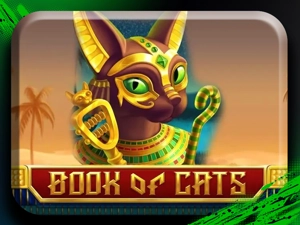 Slot Card Image for Book of Cats Megaways