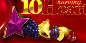 Slot Brand Image for 10 Burning Heart