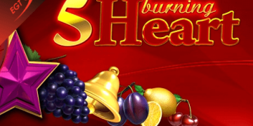 Slot Brand Image for 5 Burning Heart