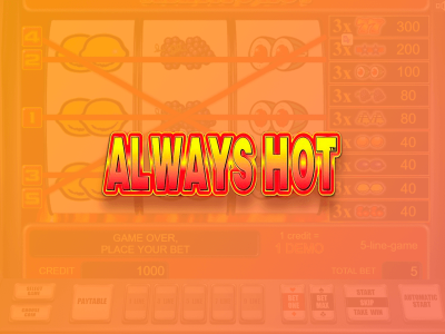 Slot Brand Image for Always Hot