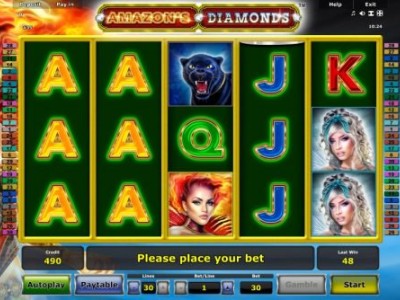 Slot Brand Image for Amazon's Diamonds